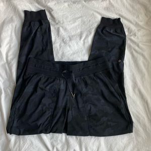 Lululemon Camo Dance Studio Mid-Rise
Jogger, Size 10